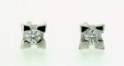 Orecchini punto luce con Diamanti totale ct. 0.10  cod.2170MV
